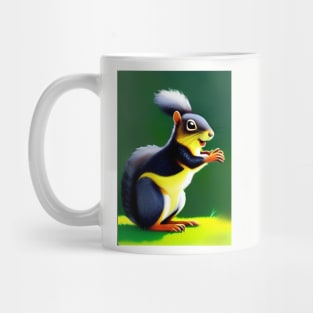 SQUIRREL CLAPPING TENNIS MATCH Mug